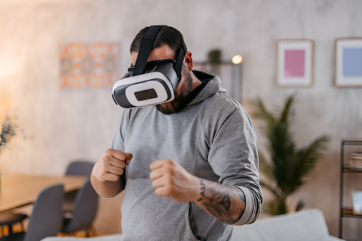 VR self-defense practice