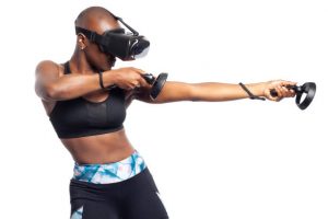 VR shooting game