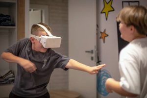 Male Practice VR Martial Arts