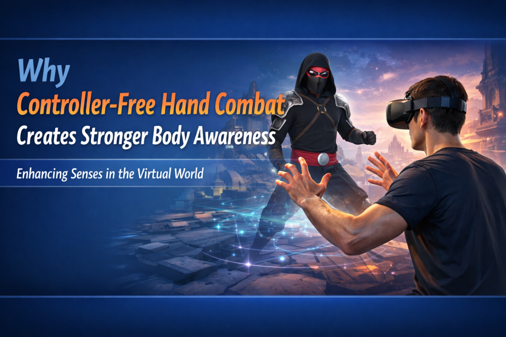 VR hand combat Banner