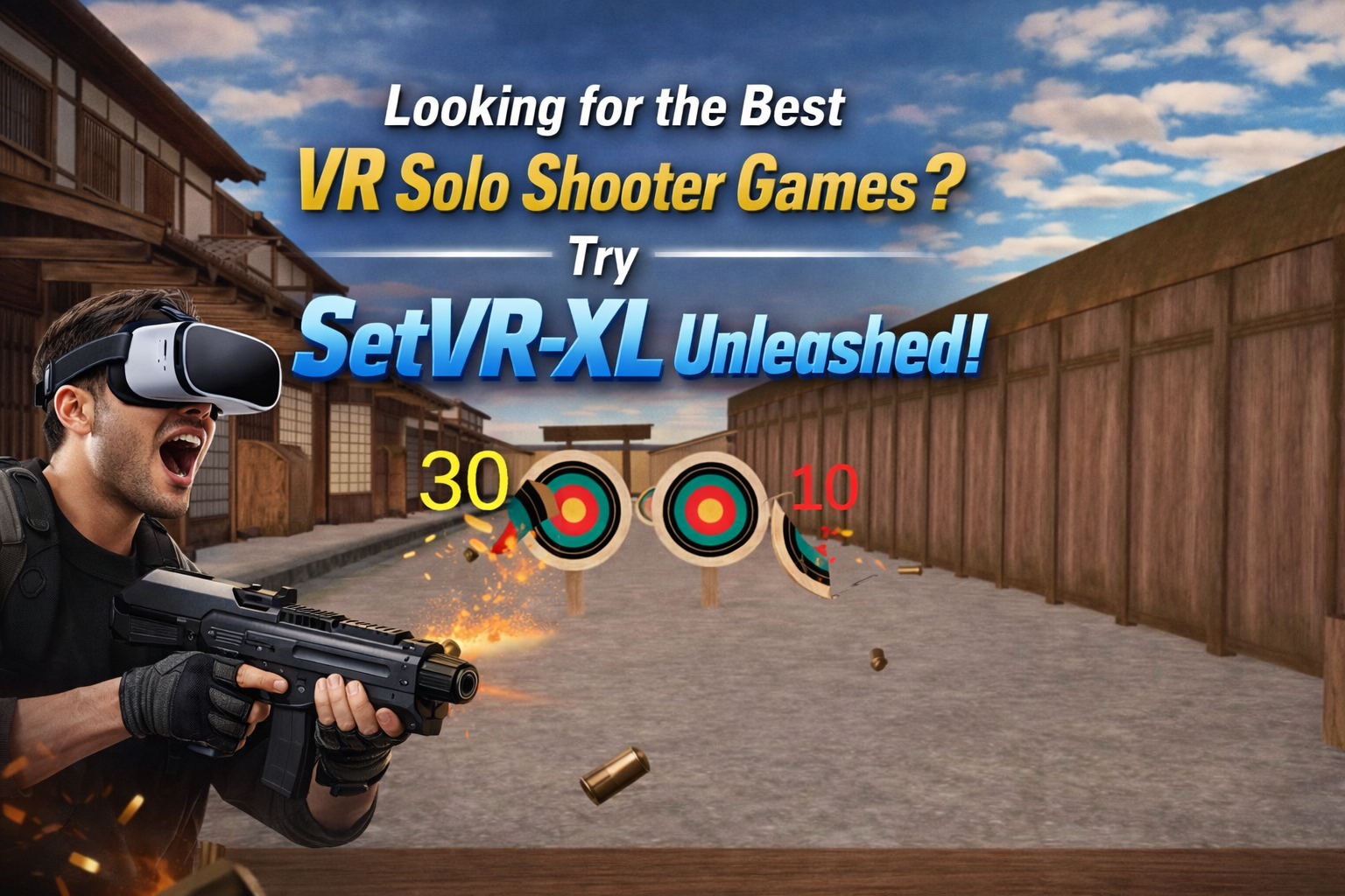VR Solo Shooter Games Banner
