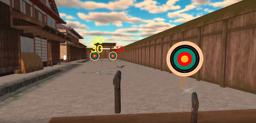 VR shooting games