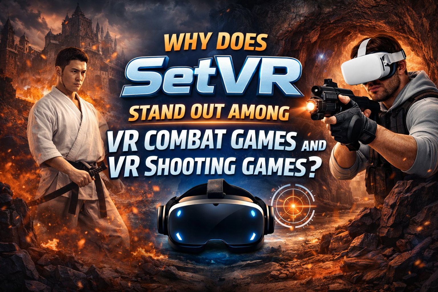 VR Combat Games and VR Shooting Games